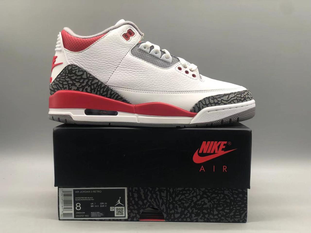 Air Jordan 3 Fire Red